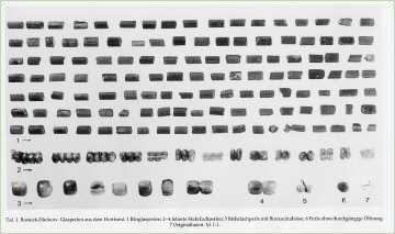 slawische Glasperlen, Stare Mesto sehr viele